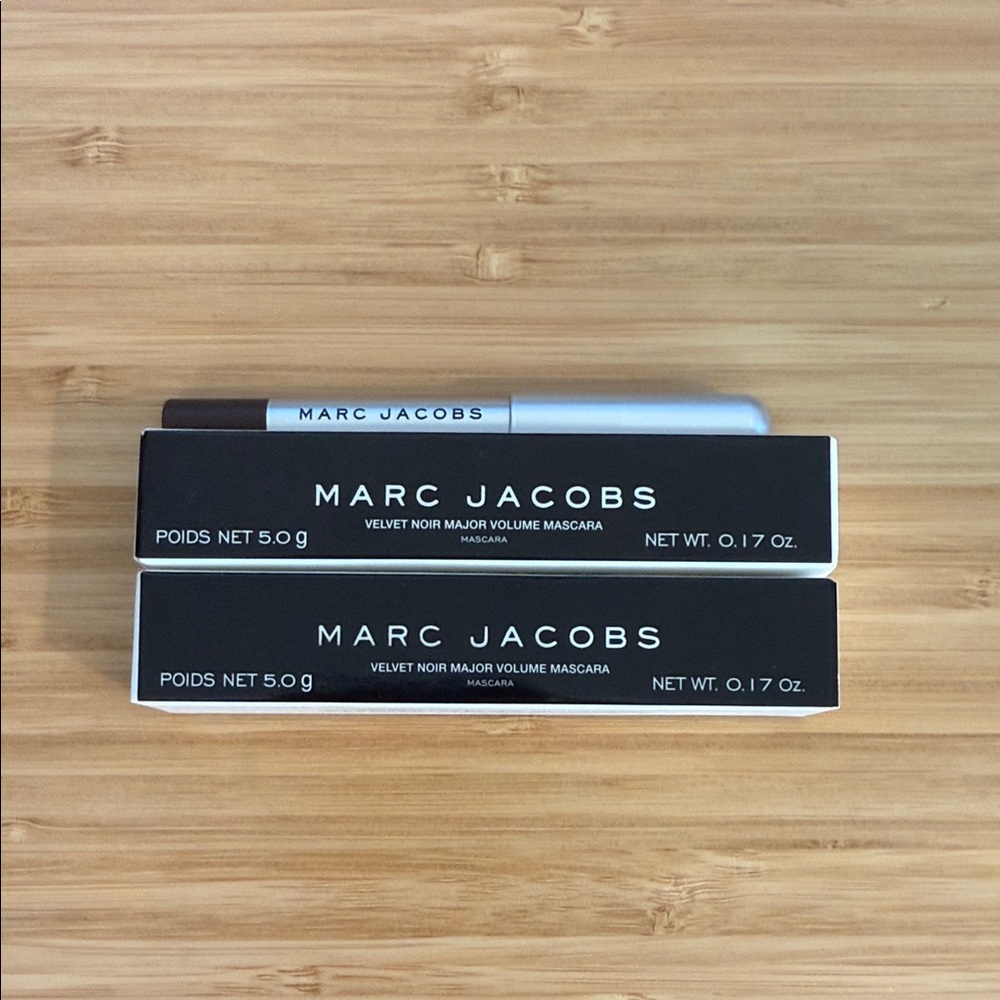 Marc Jacobs Black Velvet Noir Mascara (2) + Highliner Matte Gel Eye Crayon